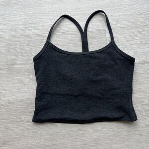 Beyond Yoga Dark Gray Tank Top